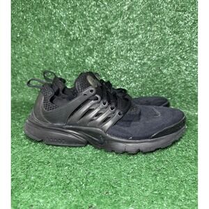 Nike Air Presto Triple Black Women Size 6.5 Running Shoes Athletic Sneaker Comfy